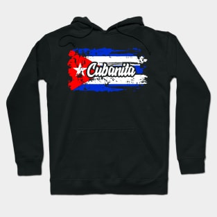 cuban flag Cuba Cubanita for proud Cubans Hoodie